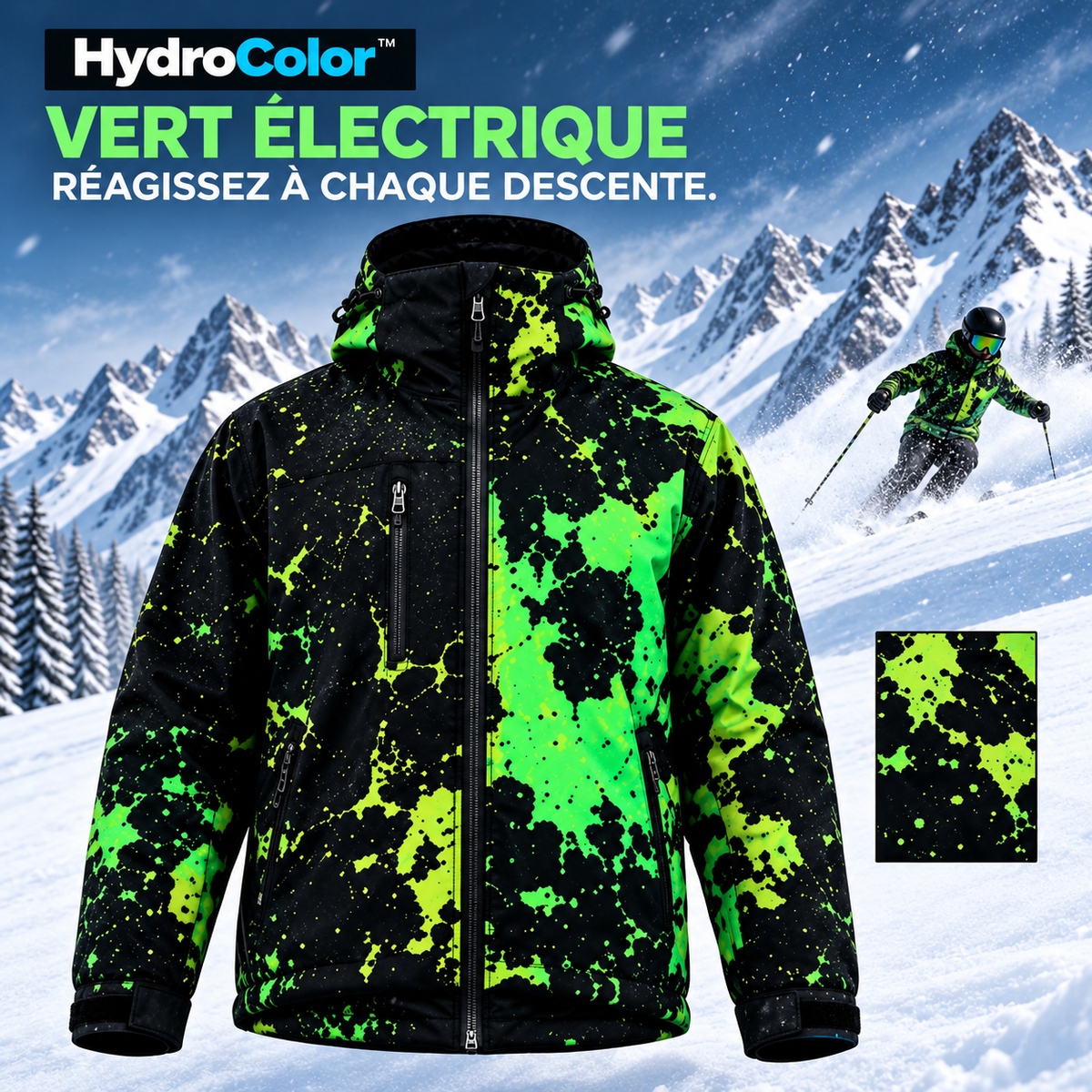 HydroColor / Veste Réactive